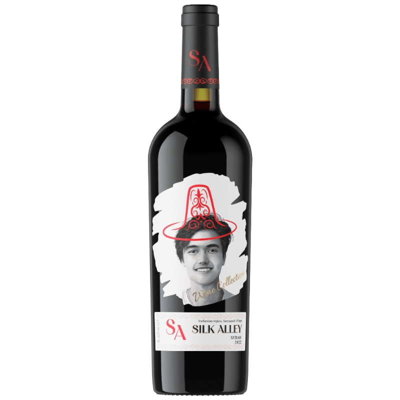 Вино Сухое Красное Silk Alley Syrah Red Wine 2022 0,75 л