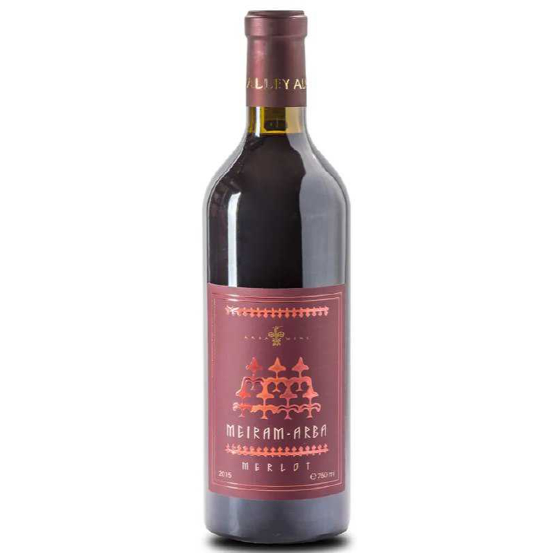 Вино Meiram Arba Merlot 2016 сух. кр. 0.75