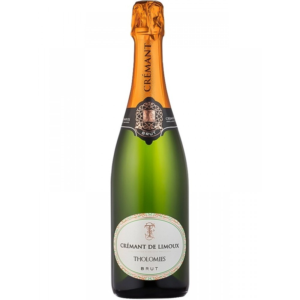 Вино сухое белое игристое THOLOMIES CREMANT DE LIMOUX BRUT 0.75