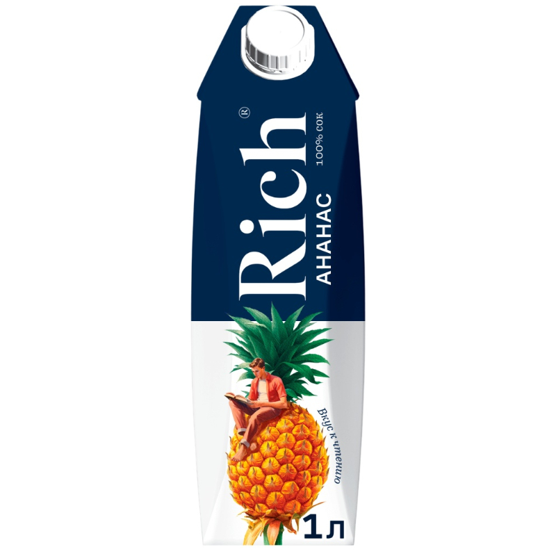 Рич ананасовый сок мякотью