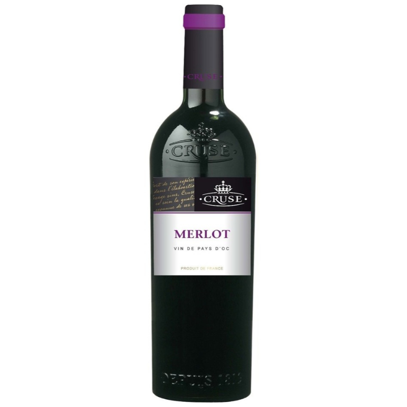 Вино сухое красное CRUSE - Мерло