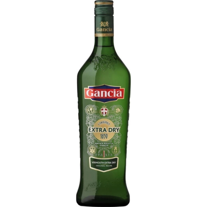 Вино Вермут Сухой Ганча Экстра Драй 1л (крепость 18%)