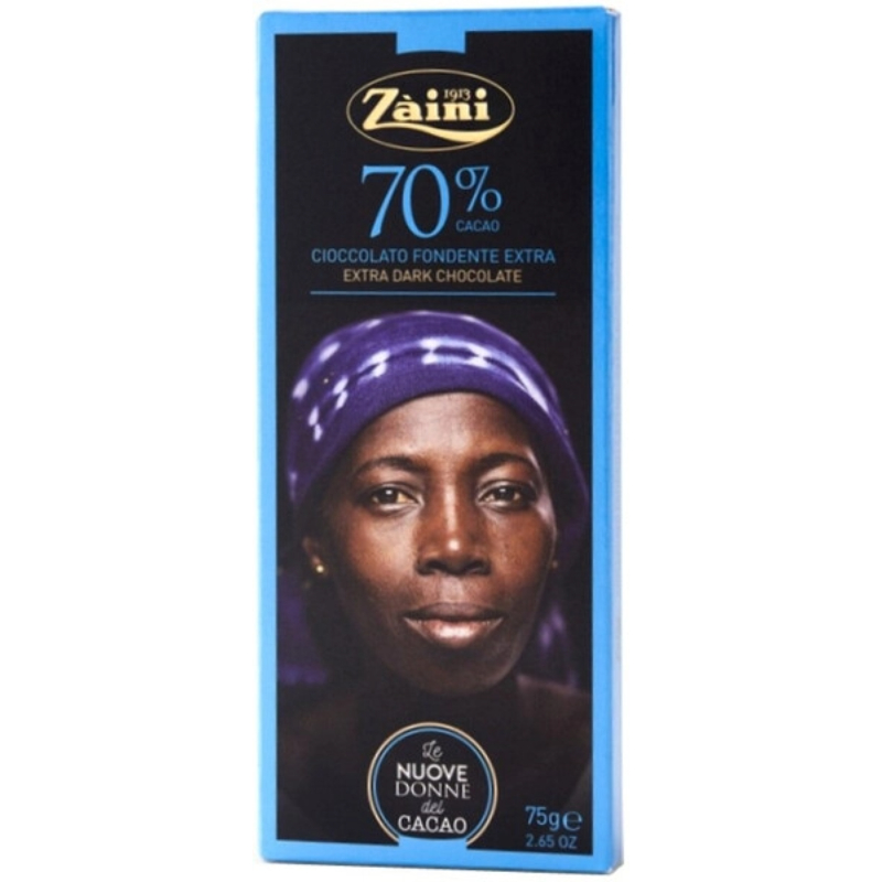 Зайни шоколад темный 70% 75 гр