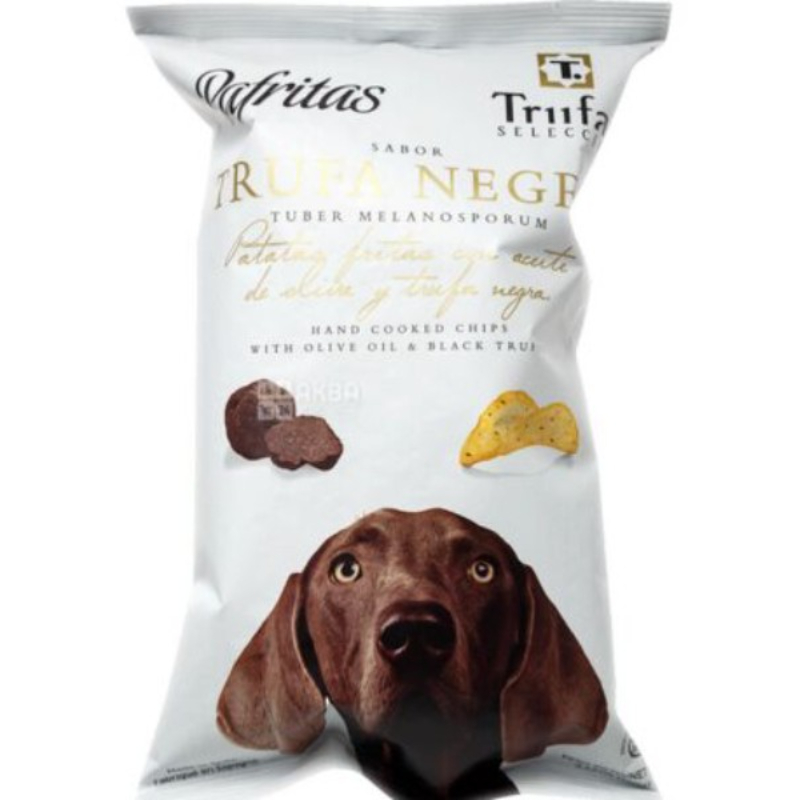 Pafritas чипсы со вкусом черного трюфеля 100 гр