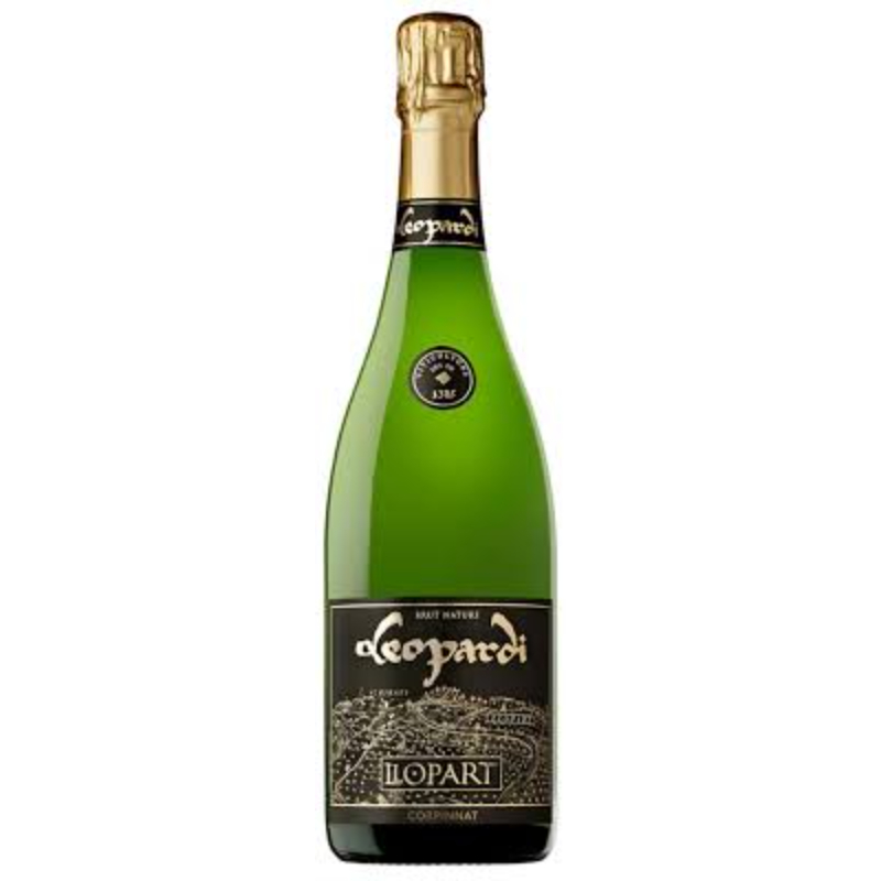 Вино белое сухое игристое Llopart Leopardi Brut Nature 0,75л.