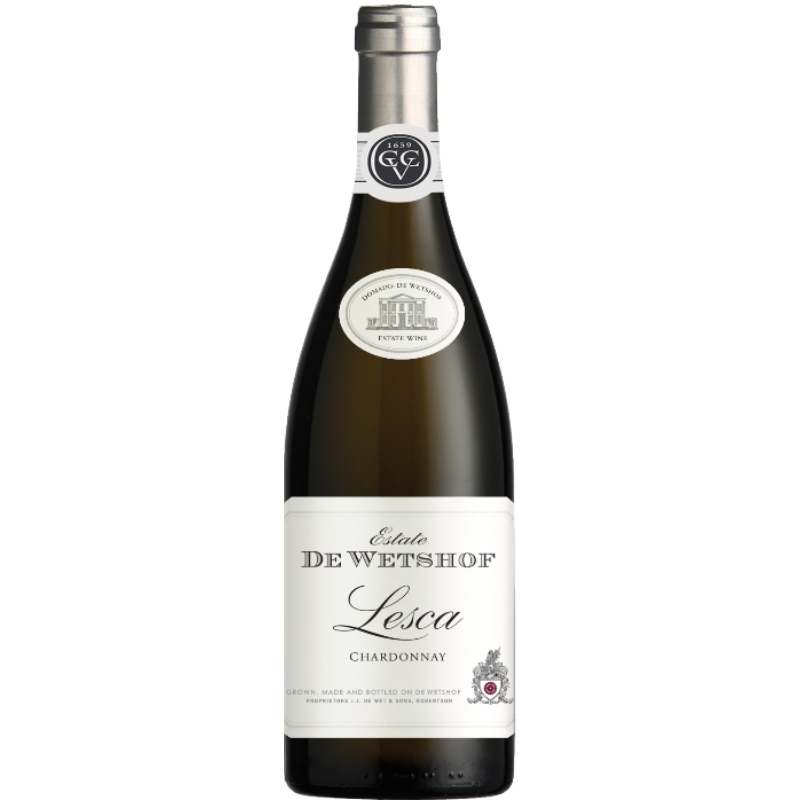 Вино белое сухое De Wetshof Lesca Chardonnay 0,75 л.