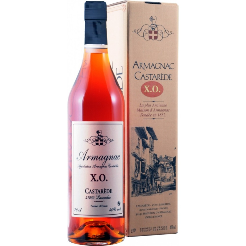 Арманьяк Castarede XO 20 yo 0,7л.