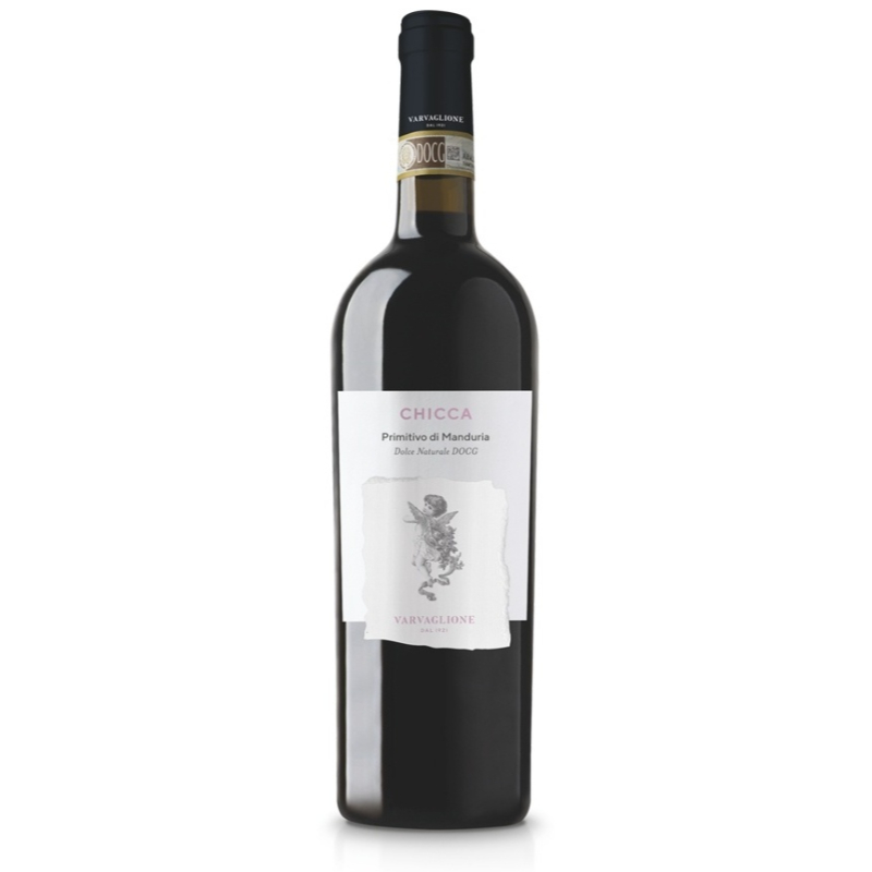 Вино красное полусладкое Varvaglione Chicca Primitivo di Manduria Dolce Naturale 0,75 л.
