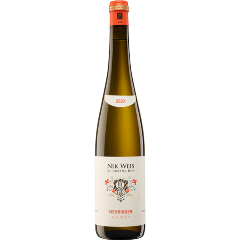 Вино Nik Weis St. Urbans-Hof Mehringer Alte Reben Riesling белое сухое 0,75