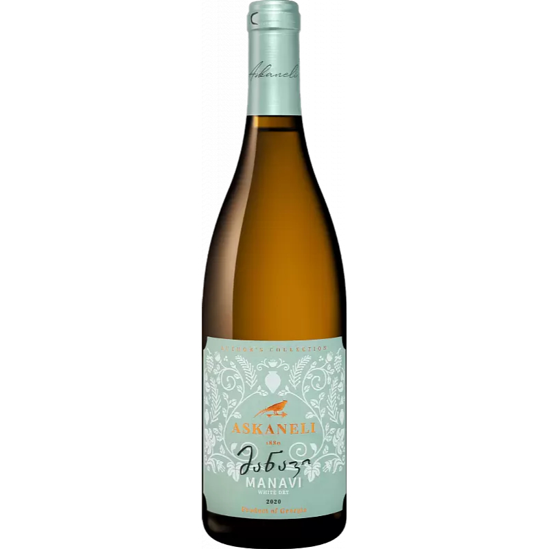 Вино белое сухое Манави 0,75 л
