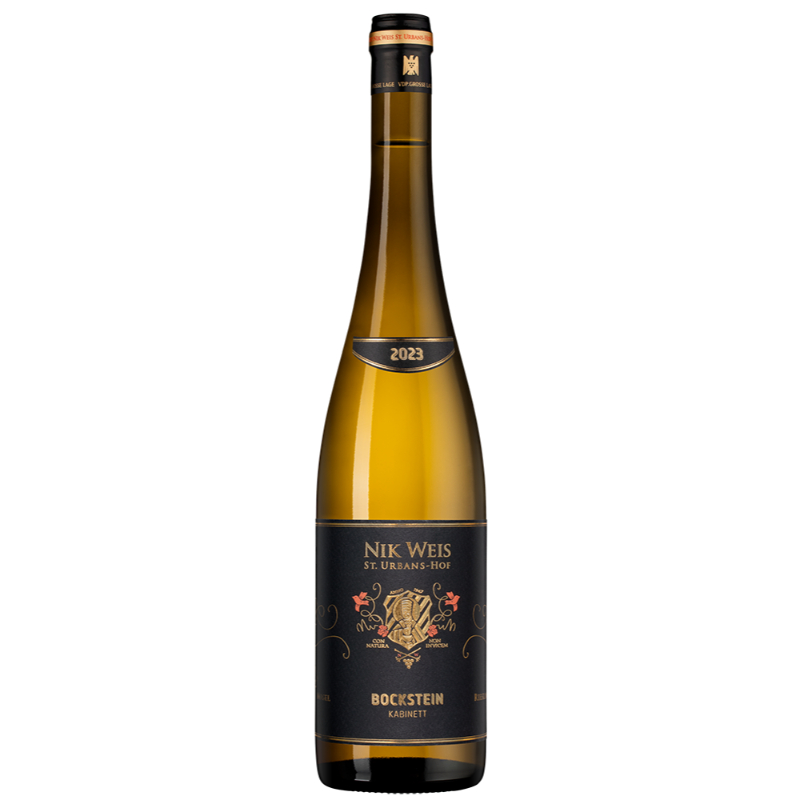 Вино Nik Weis St. Urbans-Hof Bockstein Kabinett Riesling белое полусухое 0,75