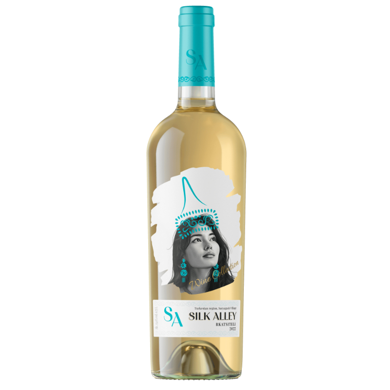 Вино Сухое Белое Silk Alley Rkatsiteli White Wine 2022 0,75 л