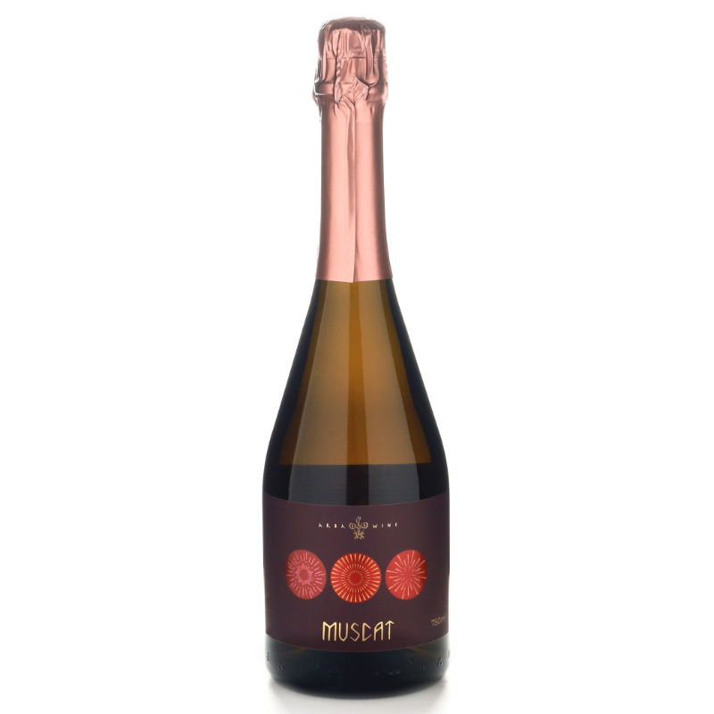 Вино игристое сухое розовое Muscat 2024  0.75