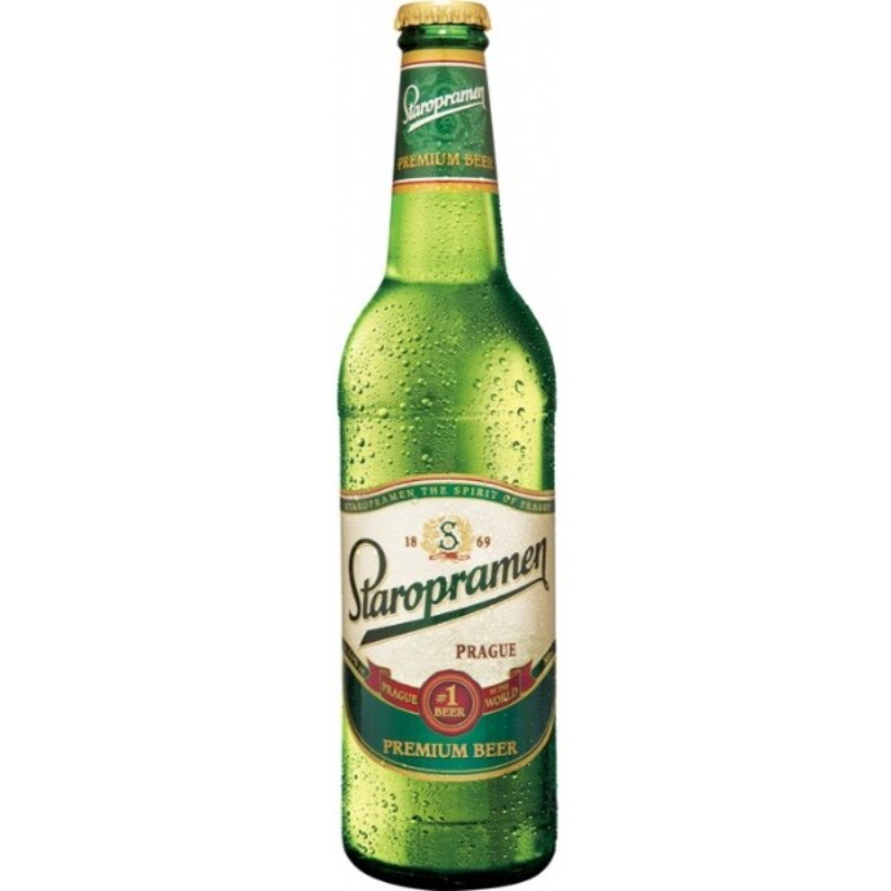 STAROPRAMEN PREMIUM (СТАРОПРАМЕН ПРЕМИУМ) Пиво св.фильтр.пастер, алк 5,0%, 0,5 СТ