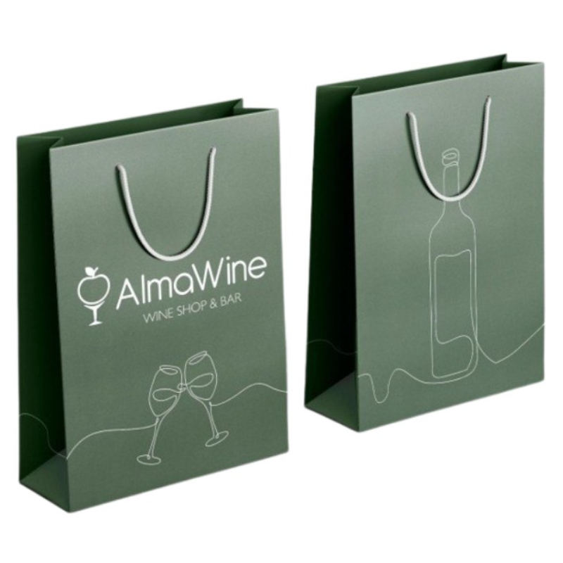 Пакет подарочный AlmaWine большой
