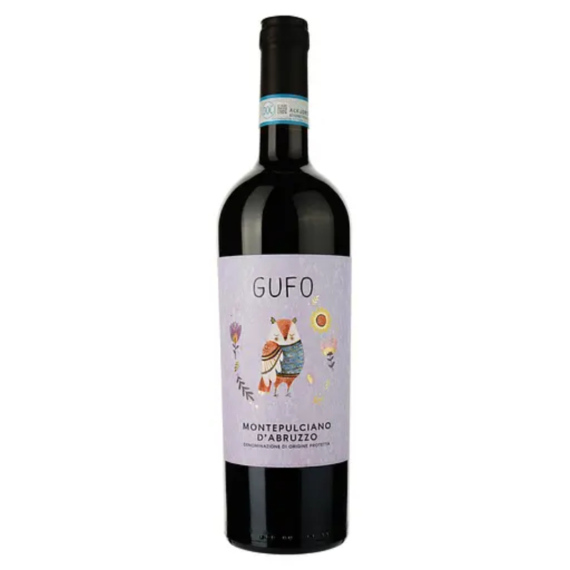 Вино красное сухое Cantina Tollo Gufo Montepulciano d'Abruzzo 0,75 л.