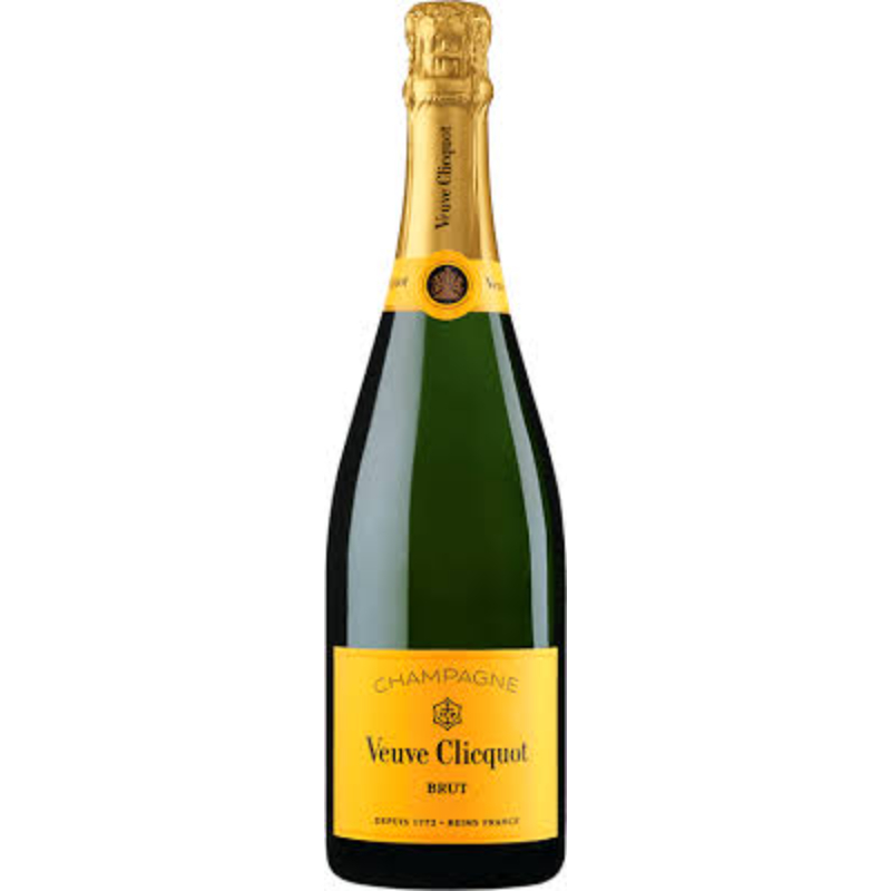 VEUVE CLICQUOT Ponsardin Brut Carte Jaune with GB
