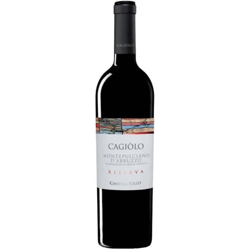 Вино красное сухое Cantina Tollo Cagiolo Montepulciano d'Abruzzo Riserva 0,75 л.