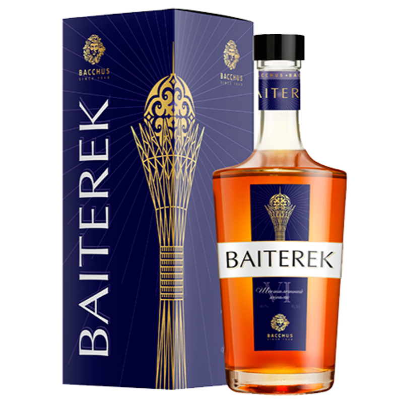Казахстанский коньяк выдержанный Baiterek