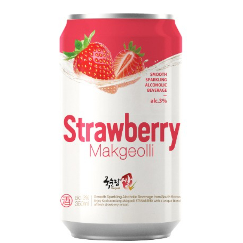 Рисовое вино Макколи Клубника