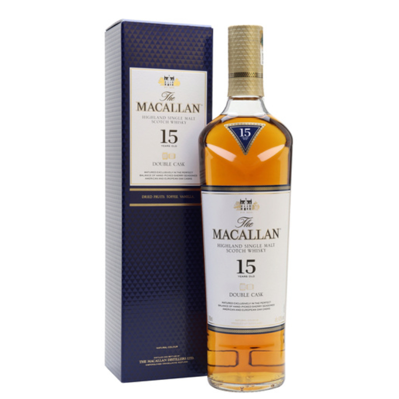 Виски The Macallan Double Cask 15L 0.7L 43%