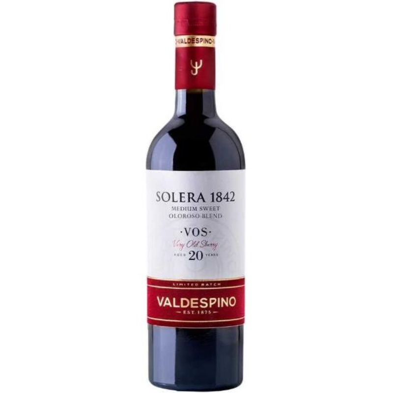 Вино Valdespino Medium Sweet Oloroso Solera 1842 0,375 л, 21%