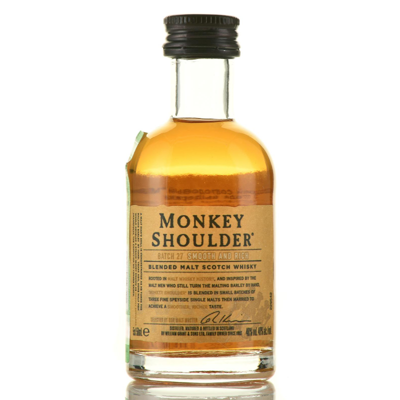 Виски солодовый Monkey Shoulder 0.2 л.