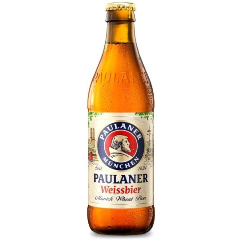 PAULANER WEISSBIER Пиво светлое нефильтрованное пастеризованное 0,33 СТ (1 уп-24 шт)