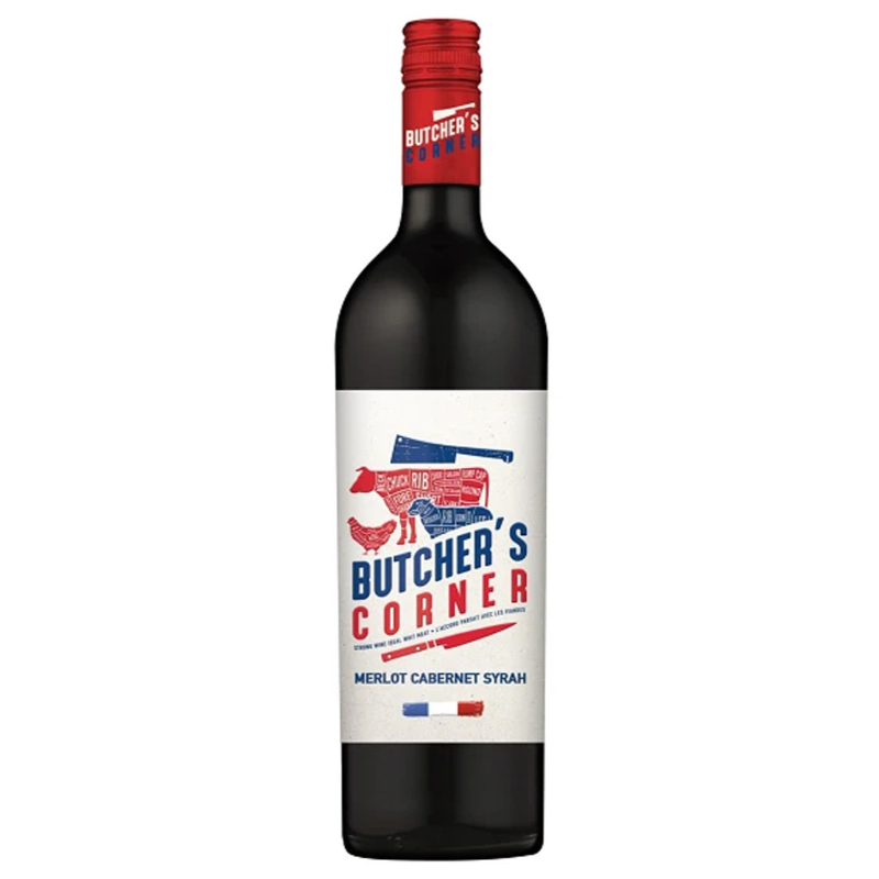 Вино полусухое красное BUTCHER`S CORNER 0.75