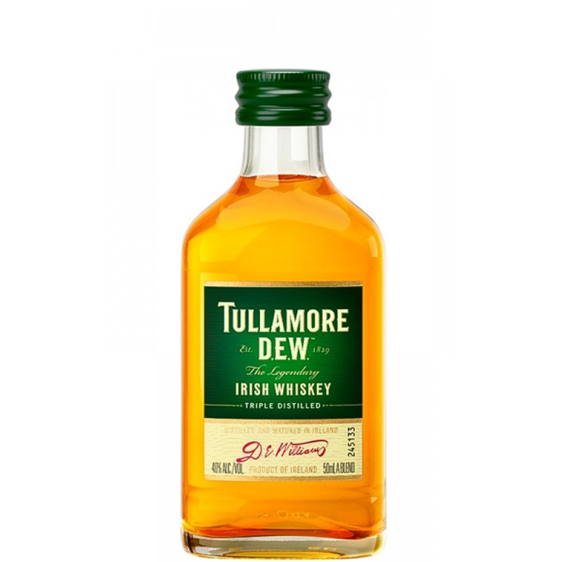 Виски купажированный Tullamore D.E.W. Original 0,05 л.
