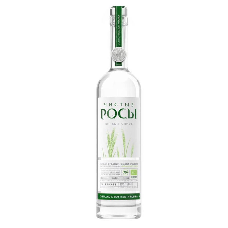 Водка Чистые Росы 40% 0,5