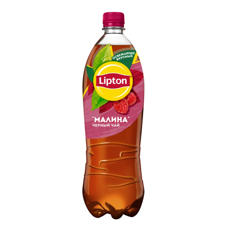 Чай черный Липтон со вкусом малины 1,0