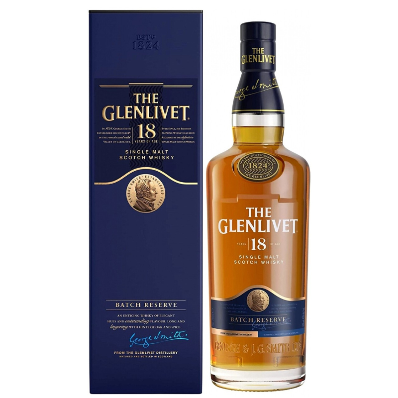 Виски Glenlivet 18YO 43% 0,7