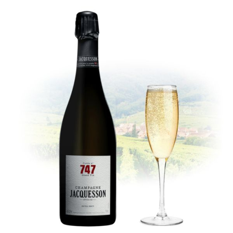 Вино игристое белое сухое Jacquesson 747 0,75 л. (1)