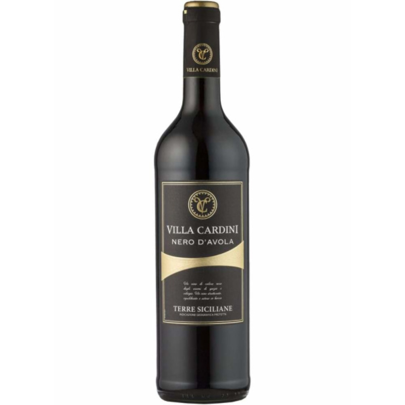 Вино сухое красное VILLA CARDINI NERO D`AVOLA 0.75