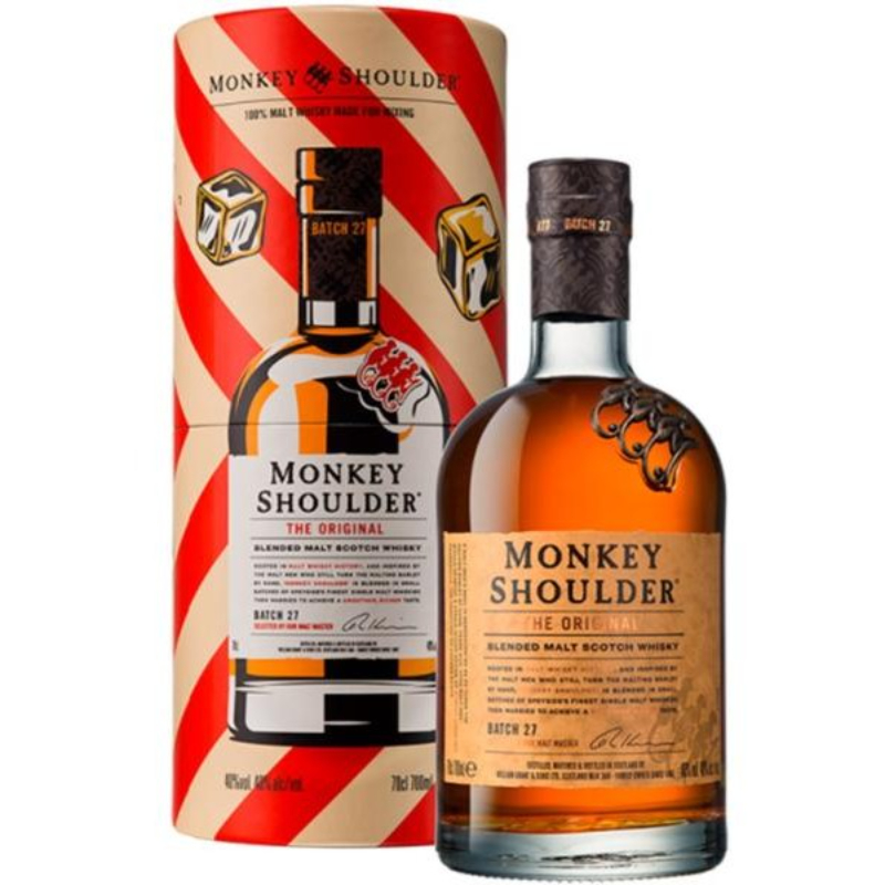 Виски солодовый Monkey Shoulder  0.7 л. в тубусе (1) (1)