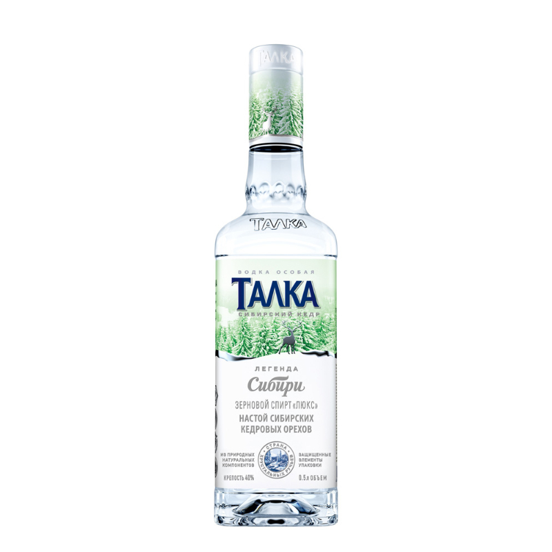 Особая Талка Сибирский кедр 40% 0,7 водка