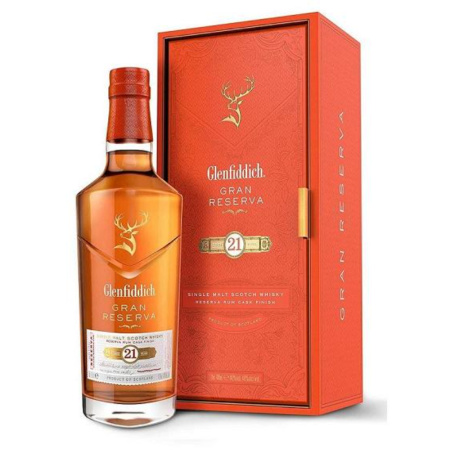 Виски односолодовый Glenfiddich 21 Grand Reserve 0,7 л.