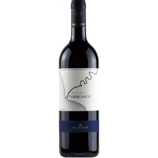 Вино сухое красное Mazzei Belgvardo Tirrenico Maremma 0,75