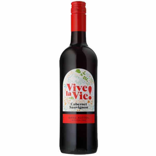 Вино сладкое красное безалкогольное VIVE LA VIE CABERNET SAUVIGNON 0.75