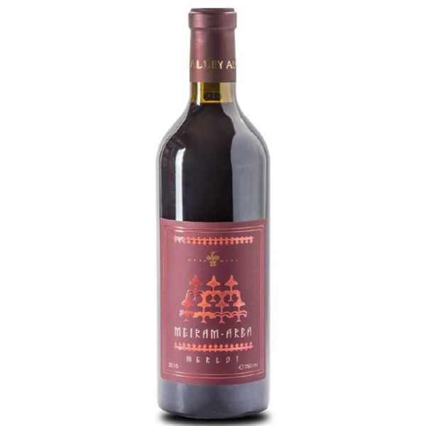 Вино Meiram Arba Merlot 2016 сух. кр. 0.75