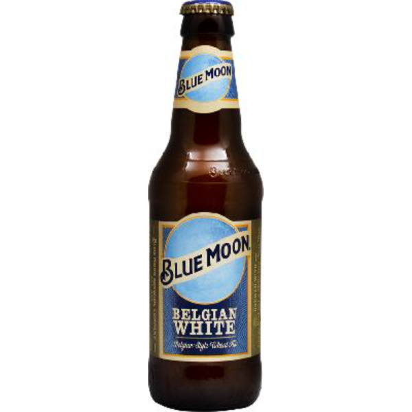 BLUE MOON (БЛЮ МУН) Пиво светлое нефильтр.пастеризов. алк 5,4%, 0,33 СТ