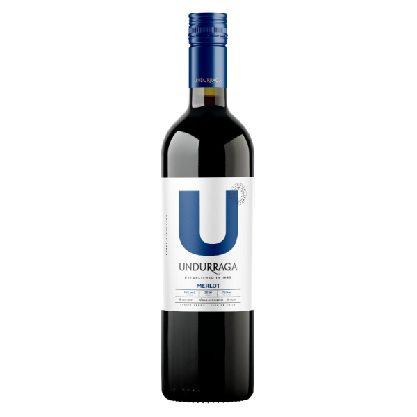 Вино красное сухое U by Undurraga Merlot 0,75