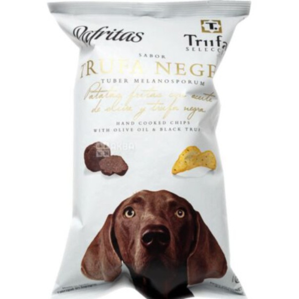 Pafritas чипсы со вкусом черного трюфеля 100 гр