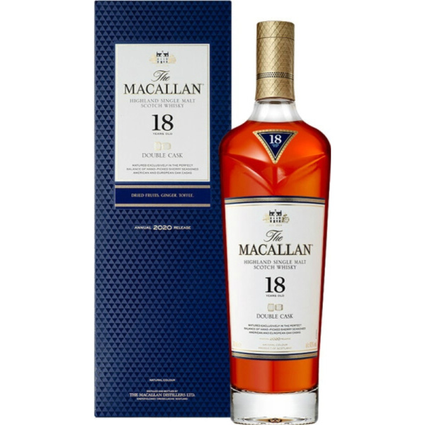 Виски The Macallan Double Cask 18Y 0.7L