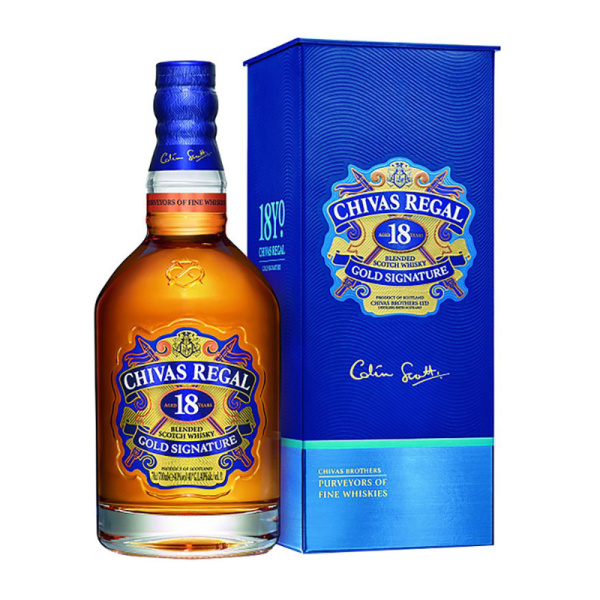 Виски Chivas 18YO box cork 40% 0,7