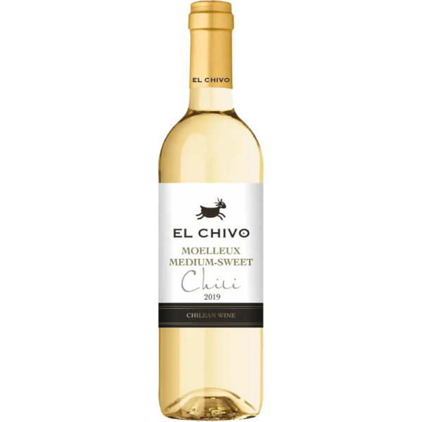 Вино полусладкое белое EL CHIVO 0,75