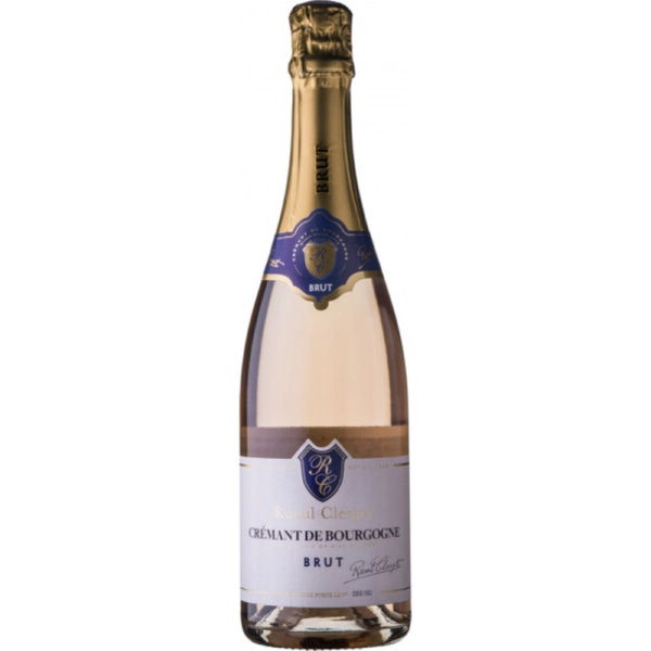 Вино сухое розовое игристое RAOUL CLERGET CREMANT DE BOURGOGNE BRUT ROSE 0,75