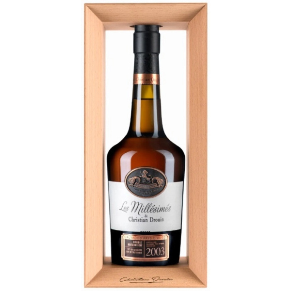 Кальвадос Christian Drouin Millésime 2003 0,7 л