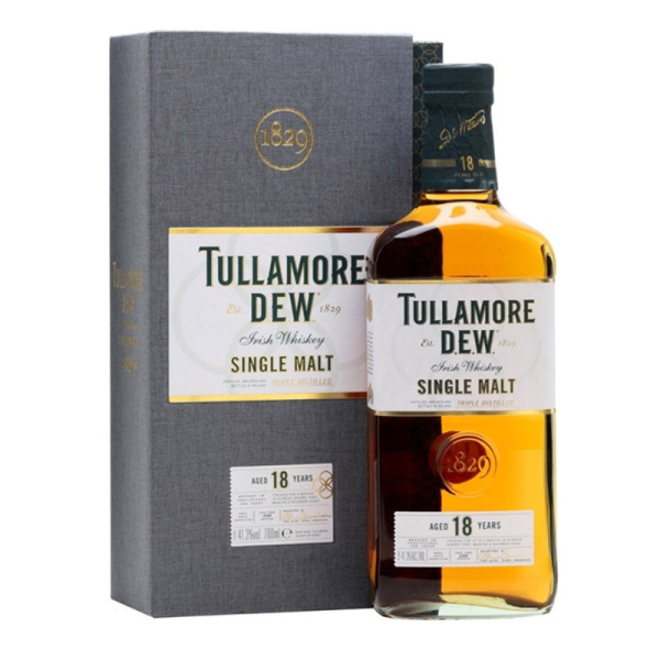Виски односолодовый Tullamore D.E.W. 18yo Single Malt 0,7 л.